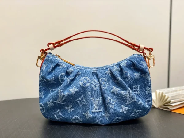 Louis Vuitton Monogram Denim Pochette Valley Shoulder Bag image 1