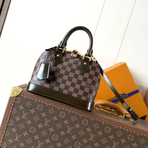 Louis Vuitton Alma BB Damier Ebene Top Handle Bag image 1