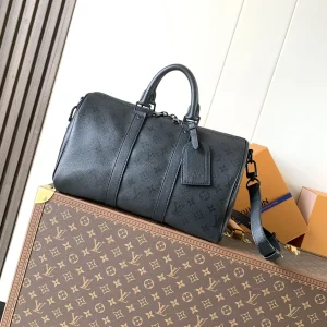 Louis Vuitton Keepall Bandoulière 35 Monogram Duffle Bag image 1