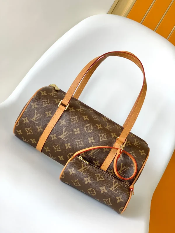 Louis Vuitton Monogram Cylindrical Shoulder Bag with Pouch image 1