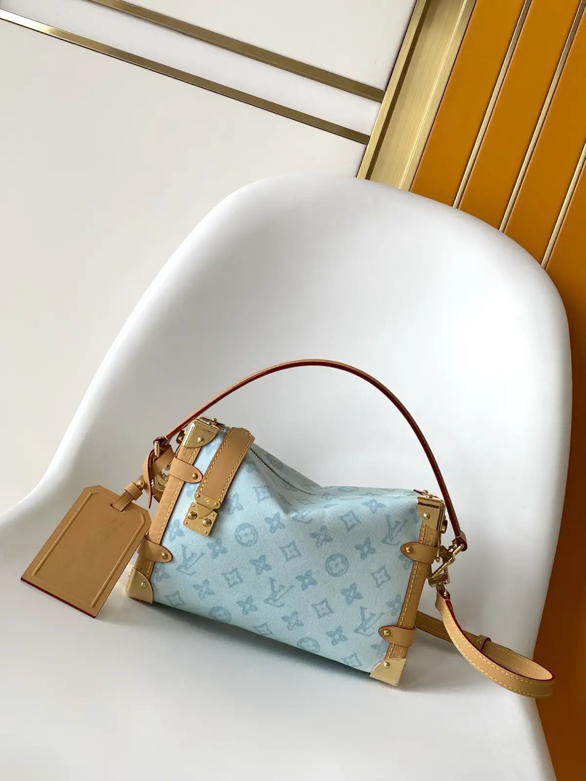 Louis Vuitton Monogram Side Trunk MM Bag image 1