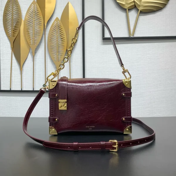 Louis Vuitton Burgundy Side Trunk Medium Bag image 1