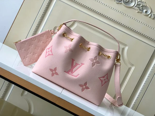 Louis Vuitton Pink Monogram Summer Bundle Bucket Bag image 1