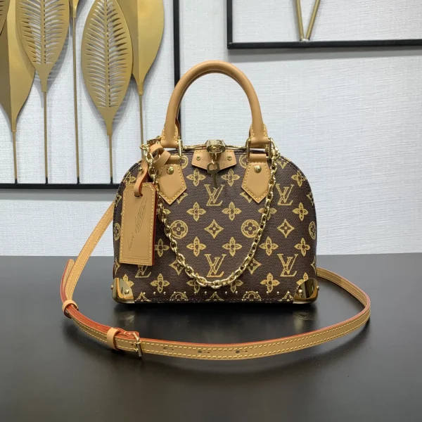 Louis Vuitton Monogram Alma Trunk BB Top Handle Bag image 1