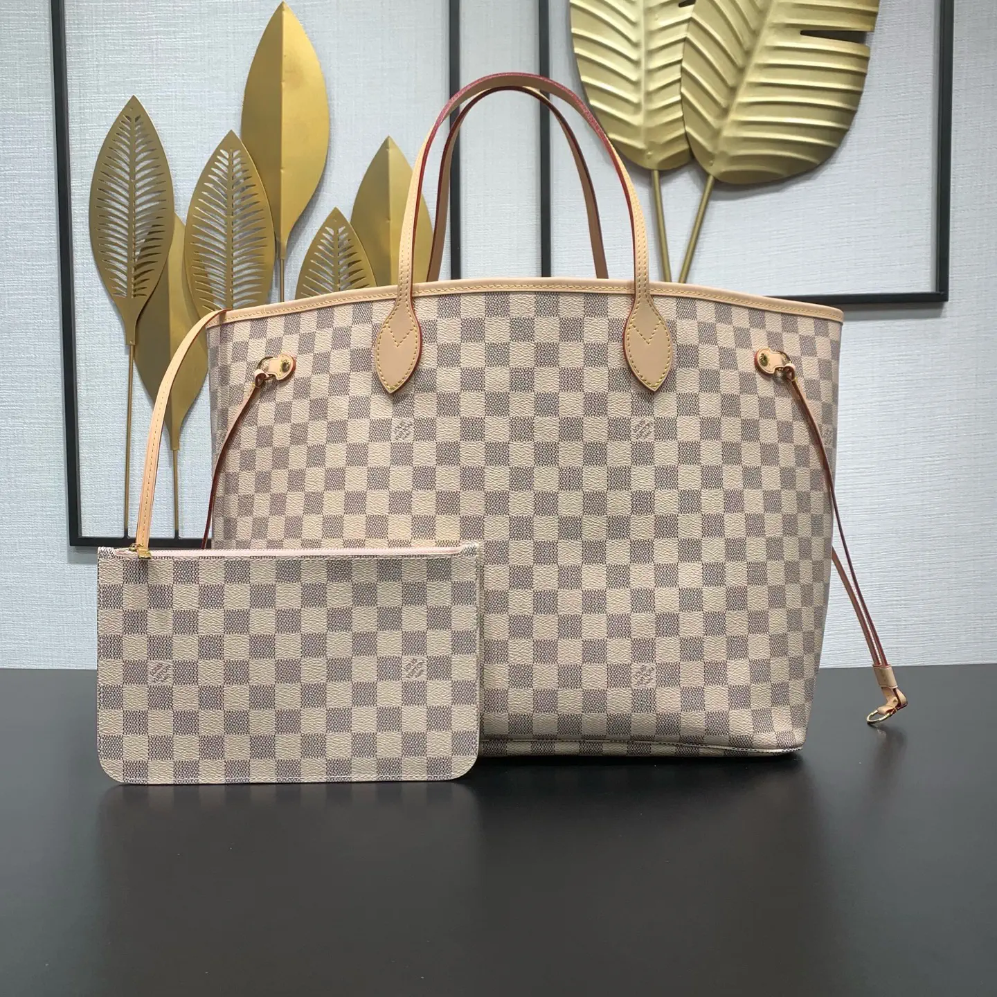 Louis Vuitton Damier Azur Neverfull GM Tote Bag image 1