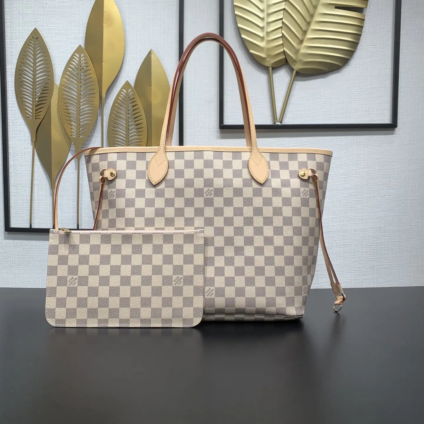 Louis Vuitton Damier Azur Neverfull MM Tote Bag image 1