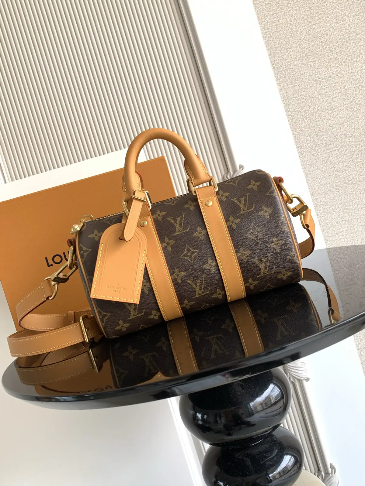 Louis Vuitton Keepall 25 Monogram Duffle Bag image 1