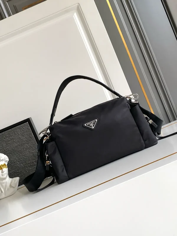 Prada Nylon Top Handle Crossbody Bag image 1
