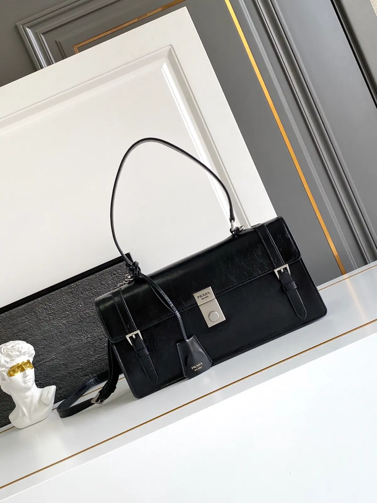 Prada Leather Shoulder Bag image 1