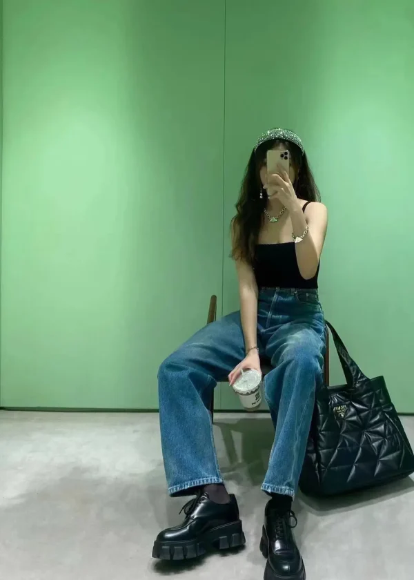 Prada Quilted Large Tote Bag image 1