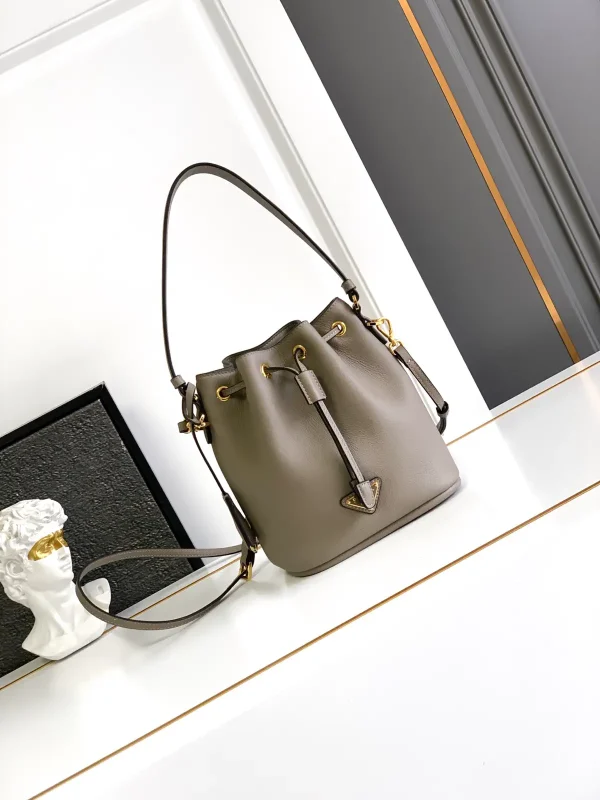 Prada Leather Mini Bucket Bag image 1