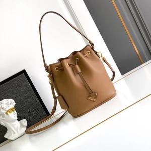 Prada Leather Mini Bucket Bag image 1