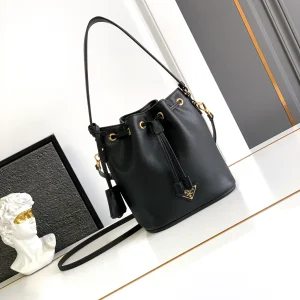 Prada Leather Mini Bucket Bag image 1