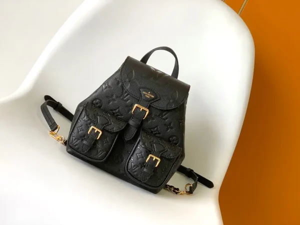Louis Vuitton Black Monogram Empreinte Backpack image 1