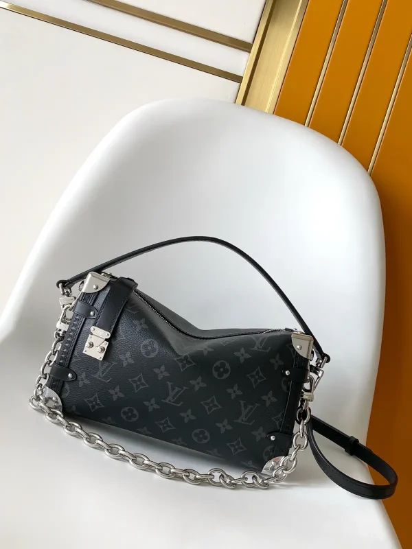 Louis Vuitton Monogram Eclipse Side Trunk East West Bag image 1