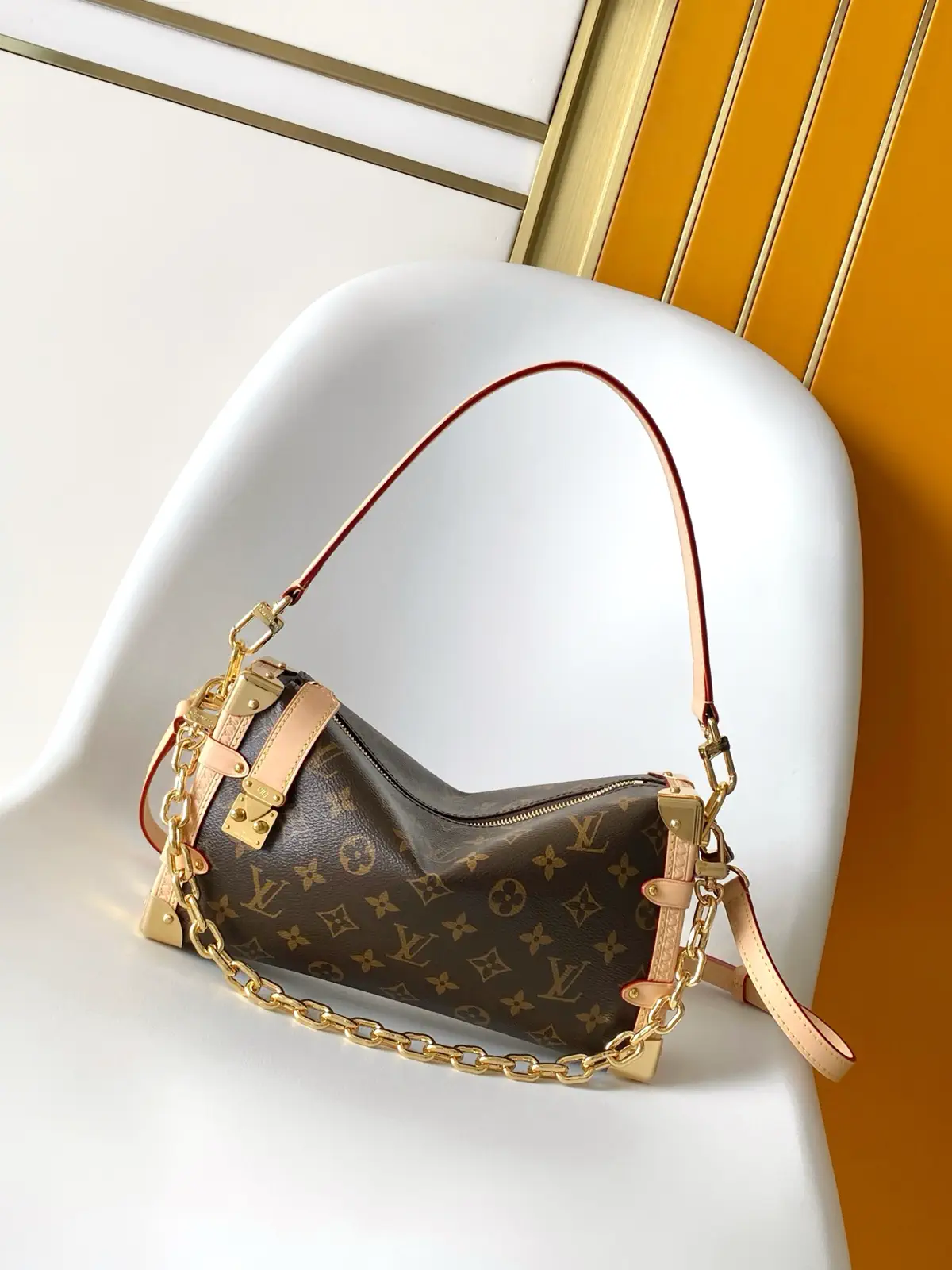 Louis Vuitton Monogram Side Trunk East West Bag image 1