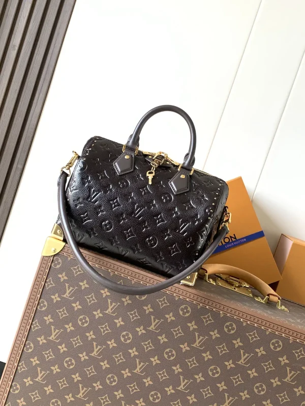 Louis Vuitton Monogram Speedy Trunk 25 Top Handle Bag image 1