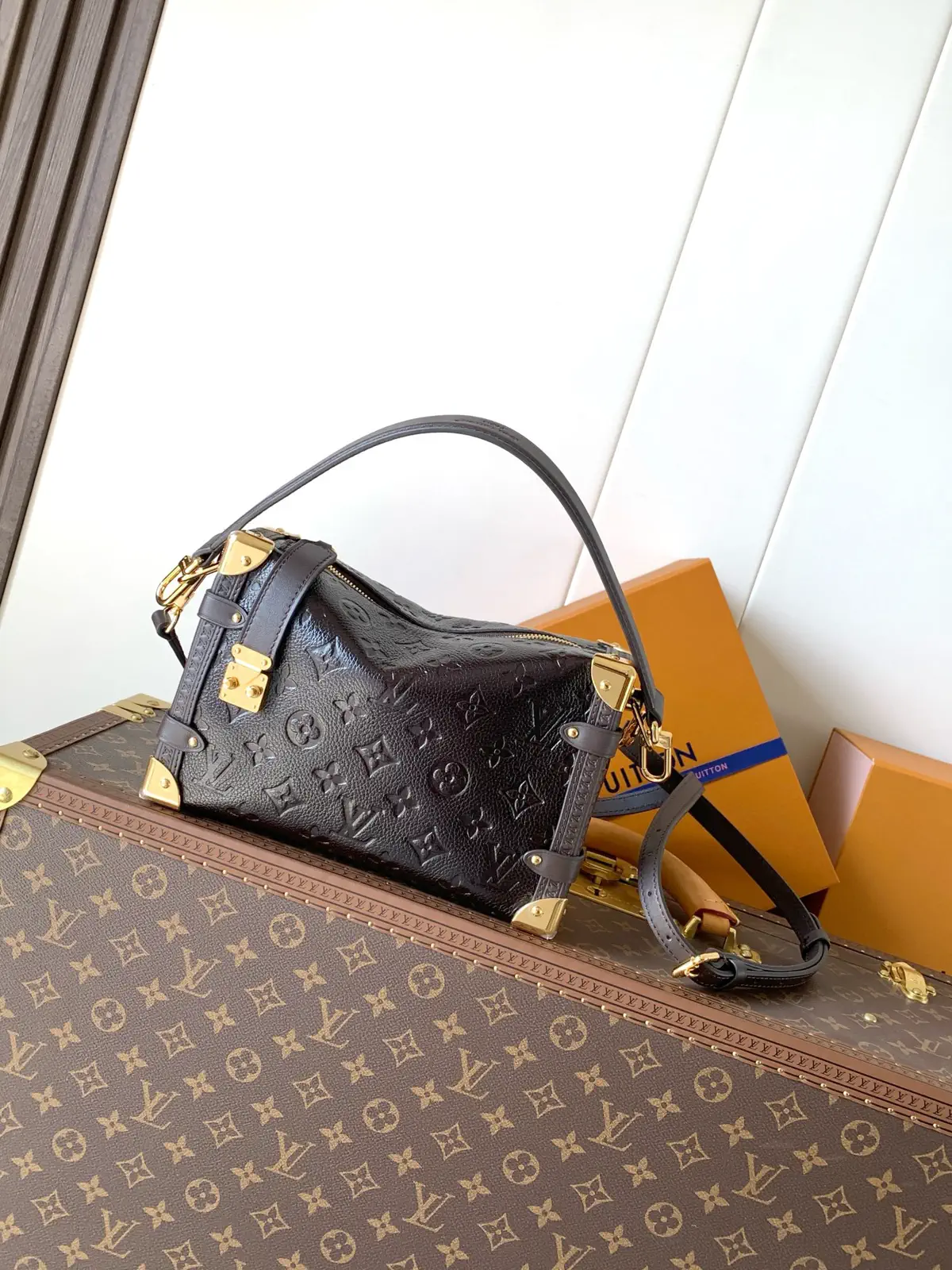 Louis Vuitton Monogram Side Trunk Medium Top Handle Bag image 1