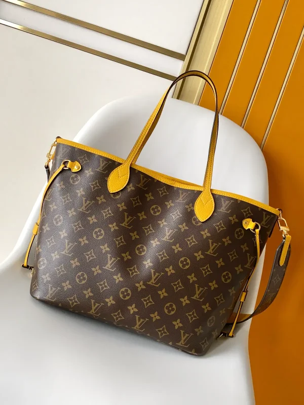 Louis Vuitton Monogram Canvas Neverfull Bandoulière Inside Out Tote Bag image 1