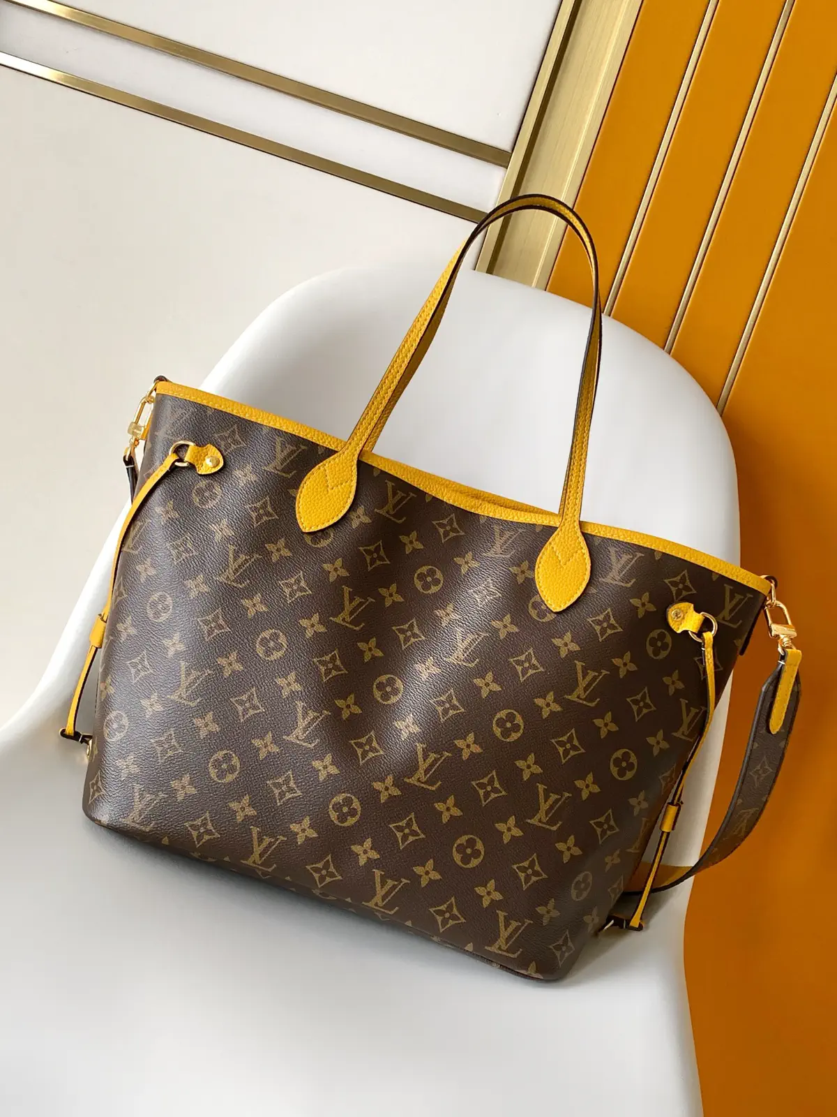 Louis Vuitton Monogram Canvas Neverfull Bandoulière Inside Out Tote Bag image 1
