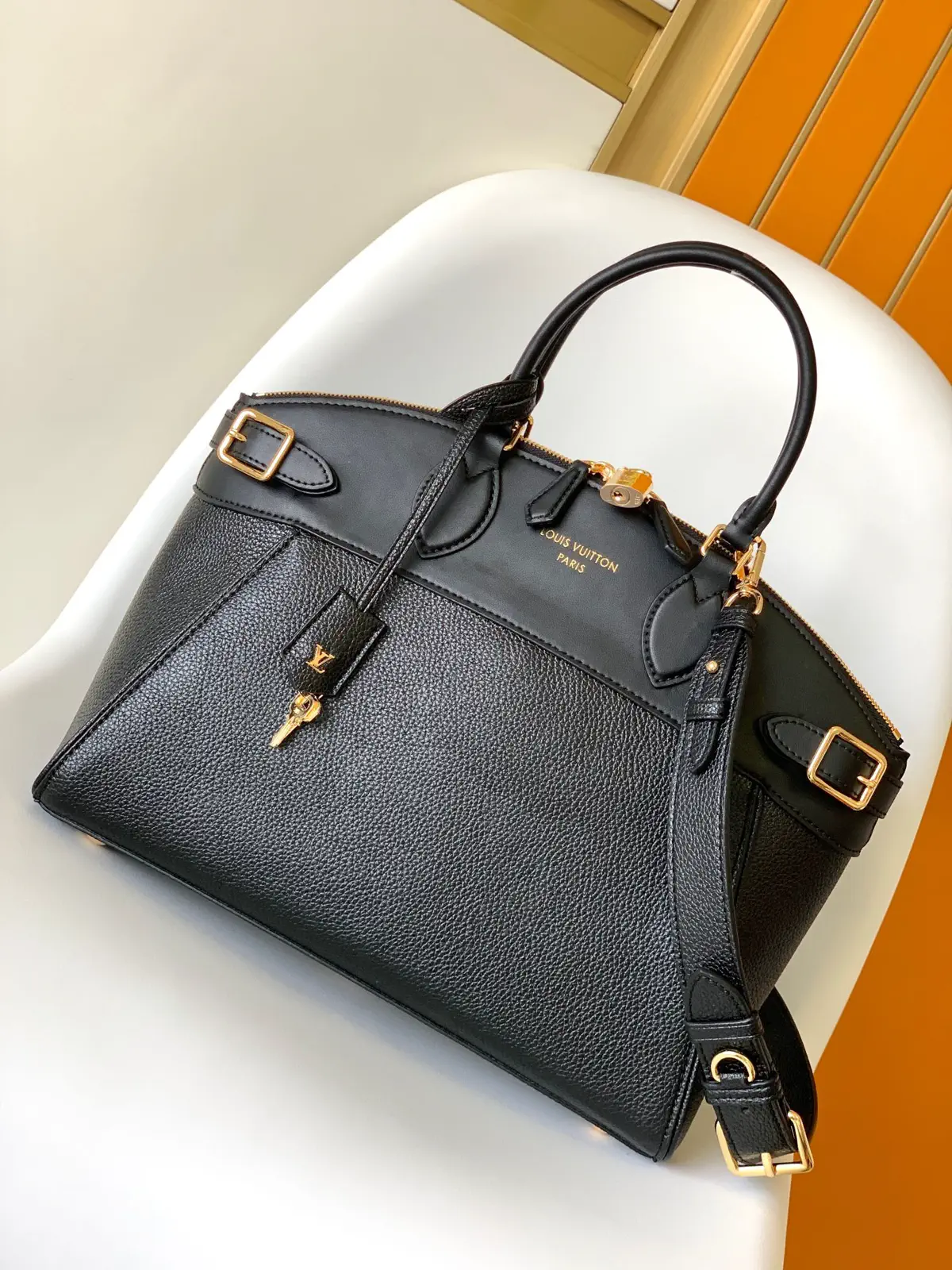 Louis Vuitton Lock It MM Top Handle Bag image 1