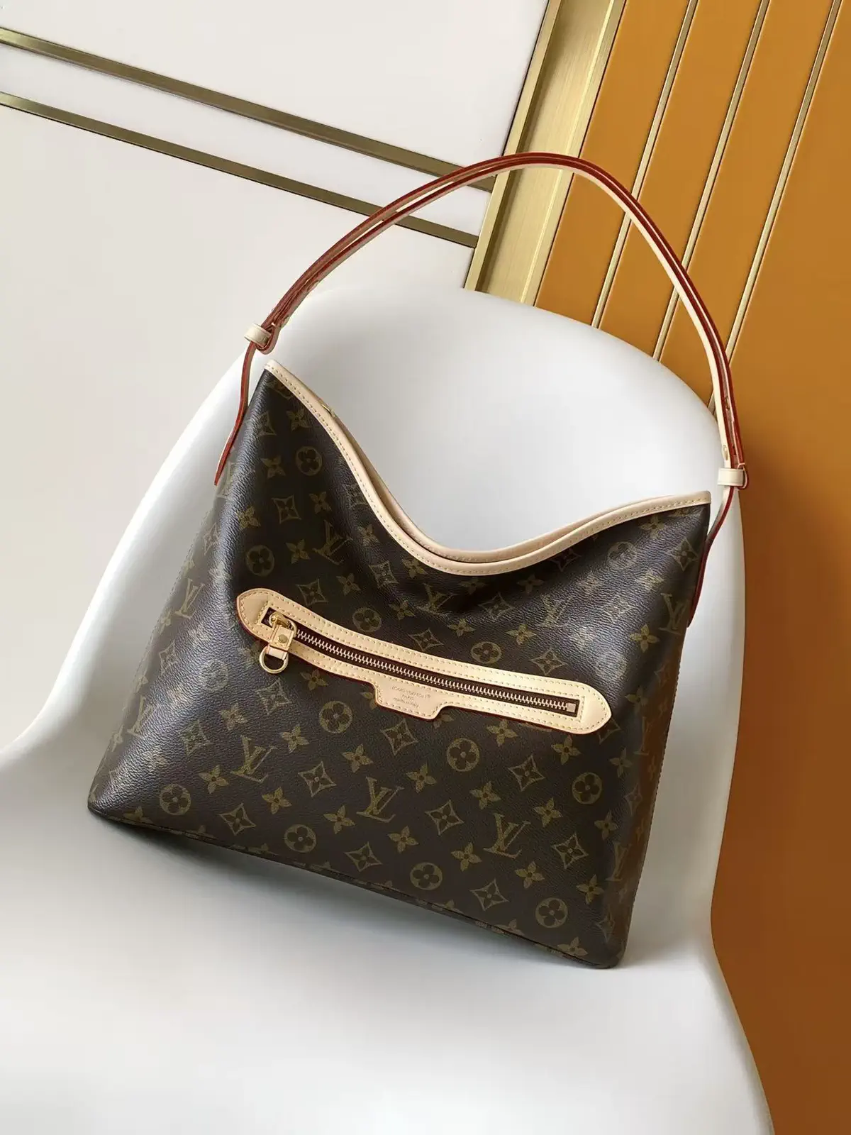 Louis Vuitton Monogram Canvas Hobo Shoulder Bag image 1