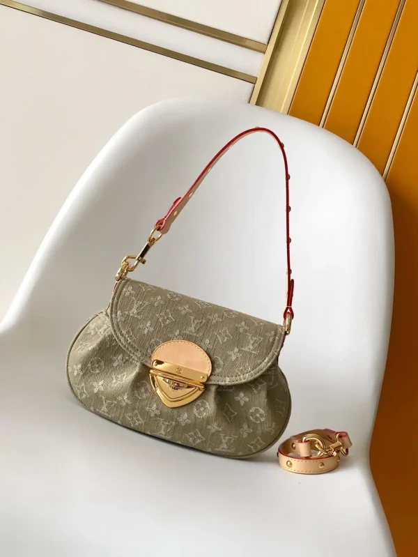 Louis Vuitton Monogram Denim Sunset Shoulder Bag image 1