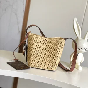 Louis Vuitton All In BB Raffia Bucket Bag image 1