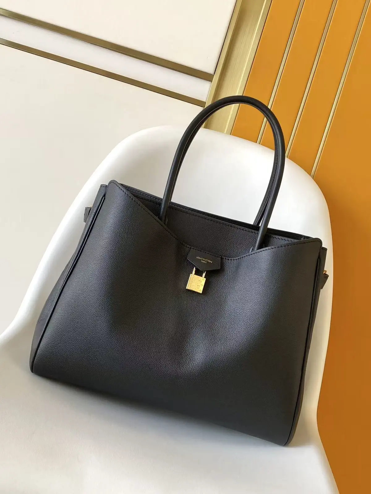 Louis Vuitton Black Vendôme Top Handle Bag image 1