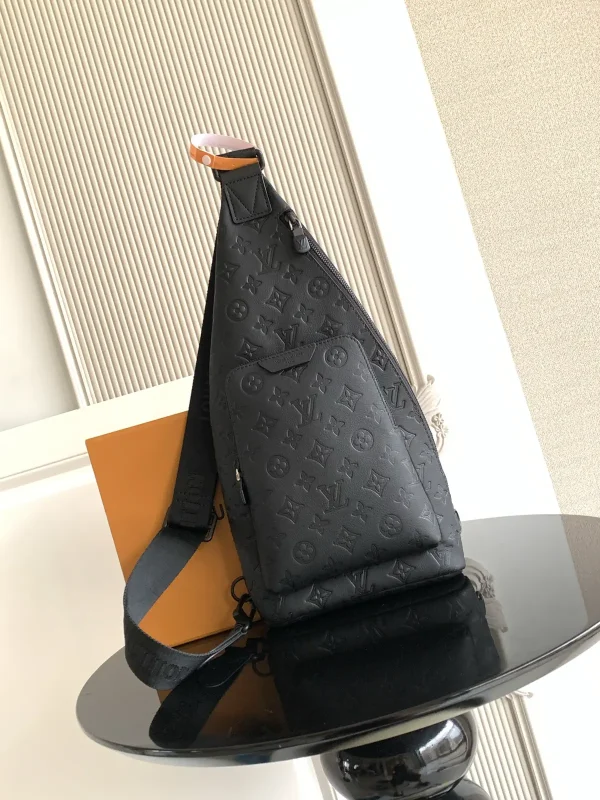 Louis Vuitton Black Monogram Sling Bag image 1