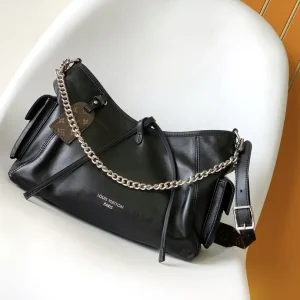 Louis Vuitton Black CarryAll Cargo Shoulder Bag image 1