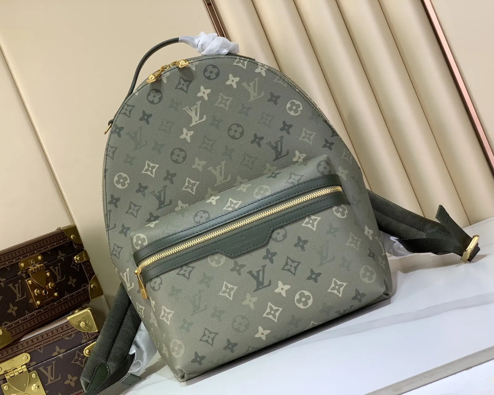 Louis Vuitton Monogram Eclipse Discovery PM Backpack image 1