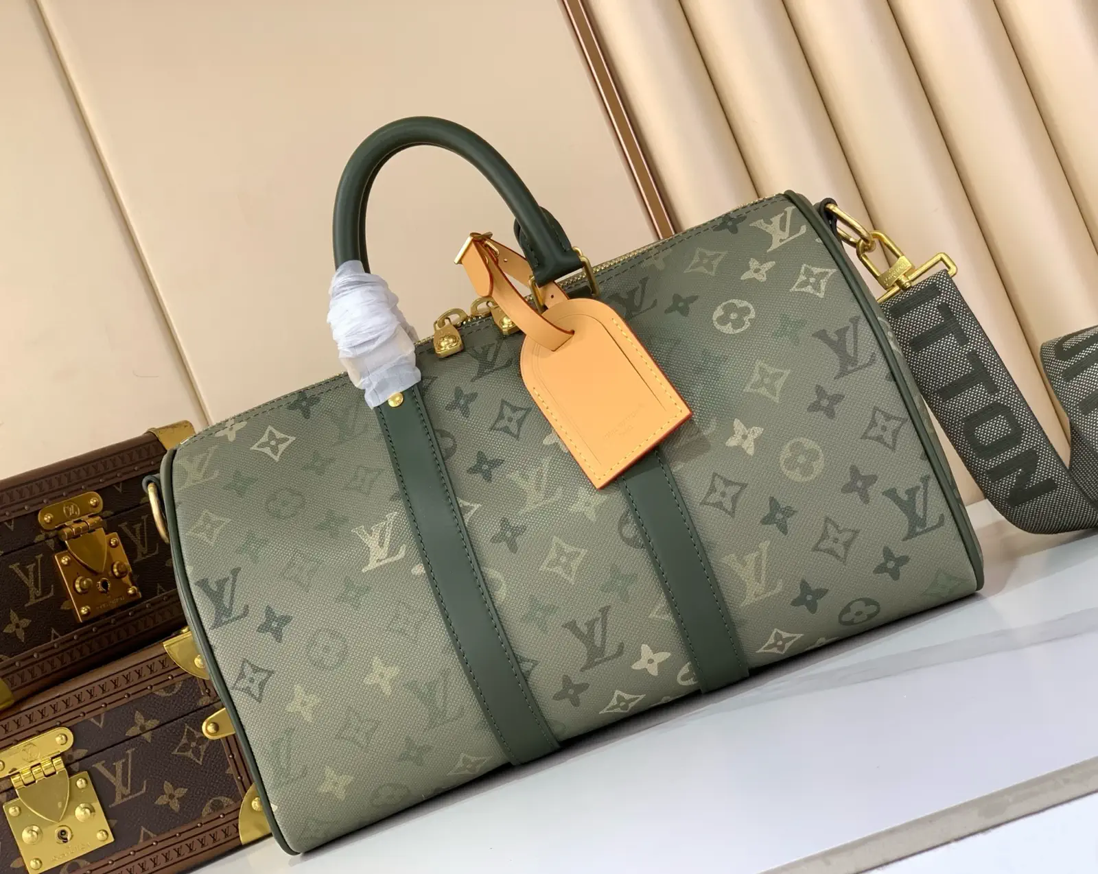 Louis Vuitton Keepall 35 Monogram Duffle Bag image 1