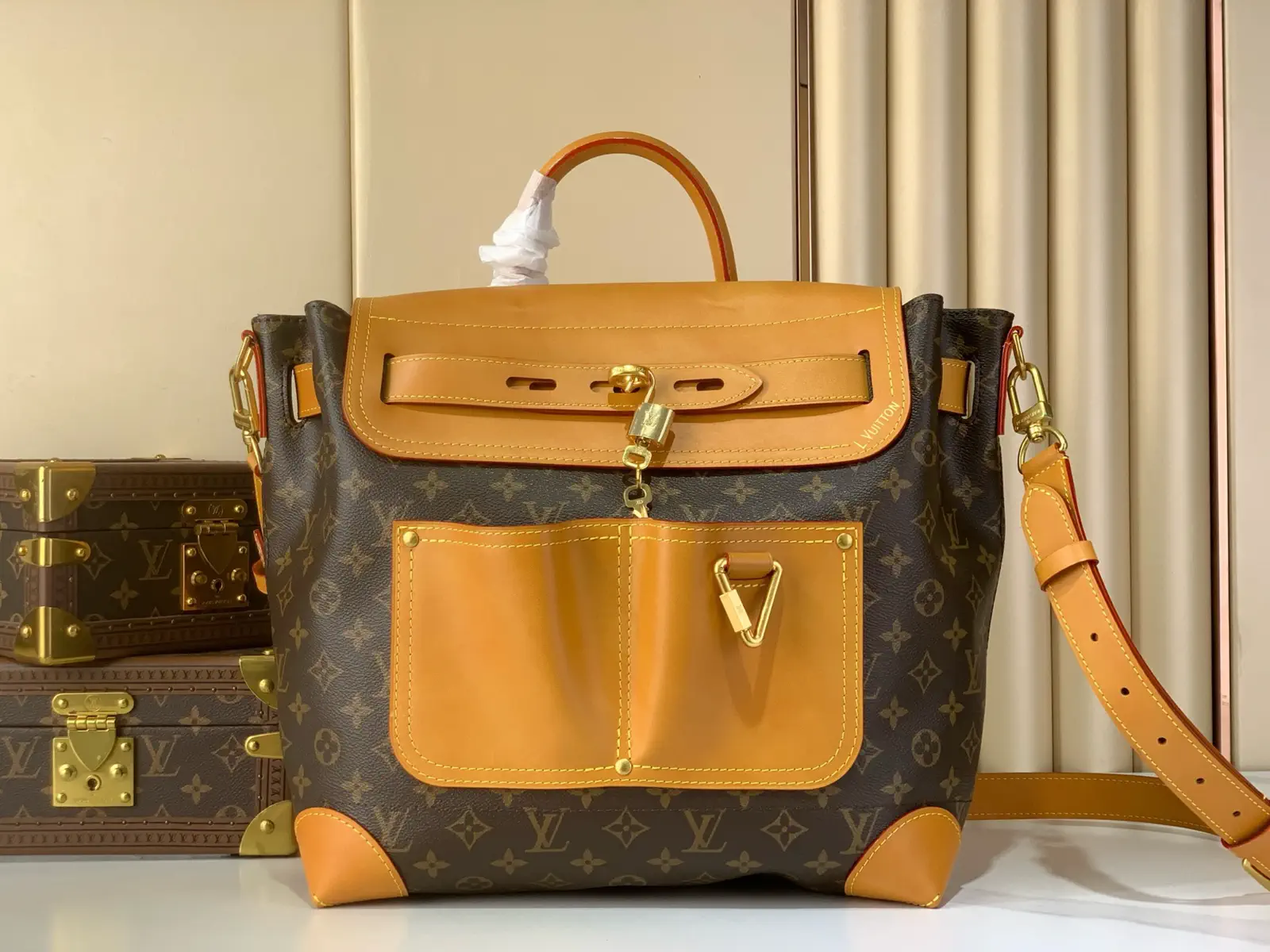 Louis Vuitton Steamer 30 Monogram Backpack image 1
