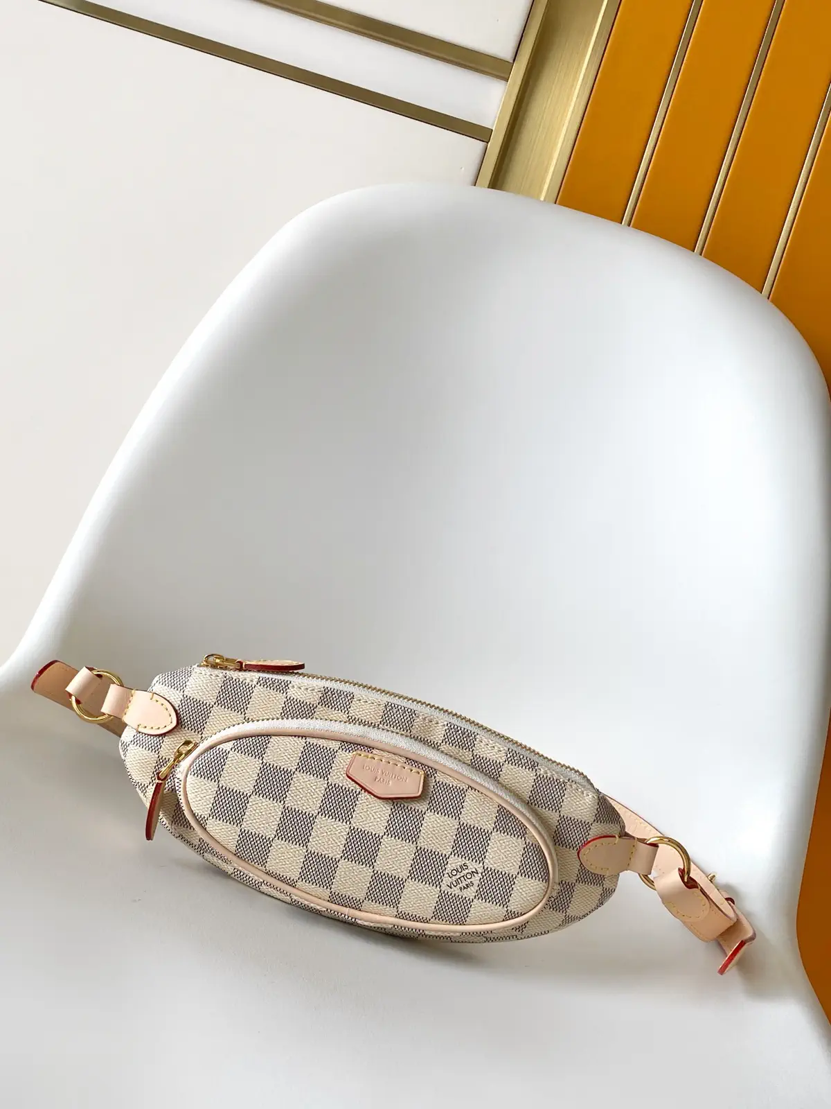 Louis Vuitton Damier Azur Canvas Belt Bag image 1