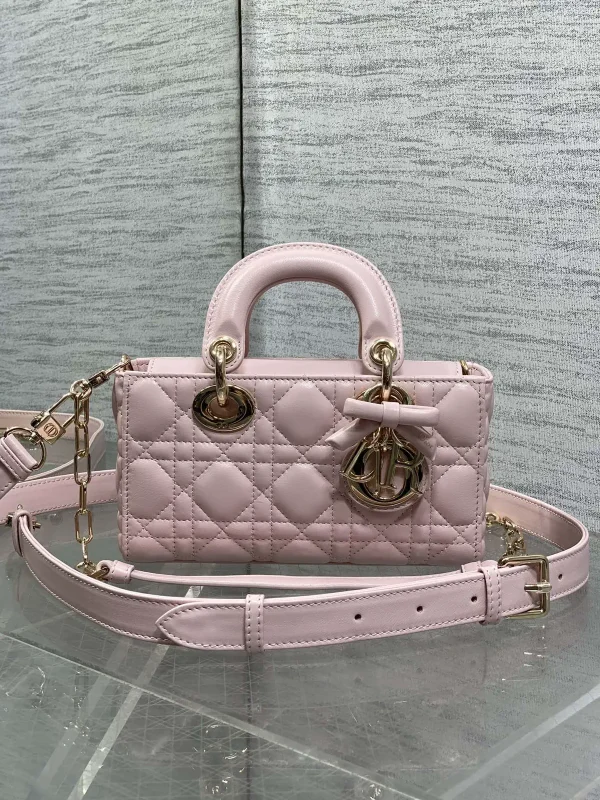 Dior D-Joy Mini Quilted Top Handle Bag image 1