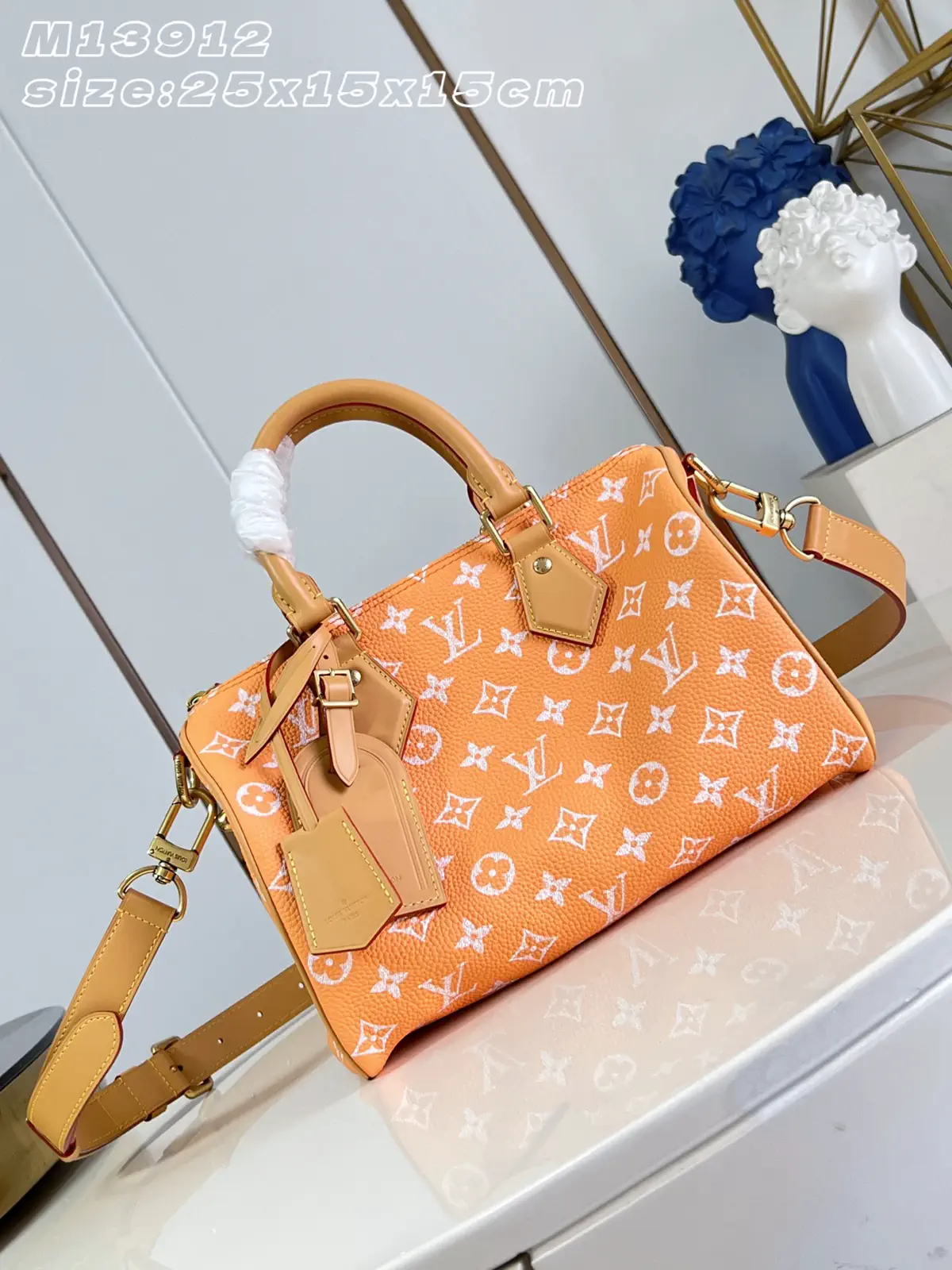 Louis Vuitton Speedy P9 Bandoulière 25 Monogram Leather Top Handle Bag image 1