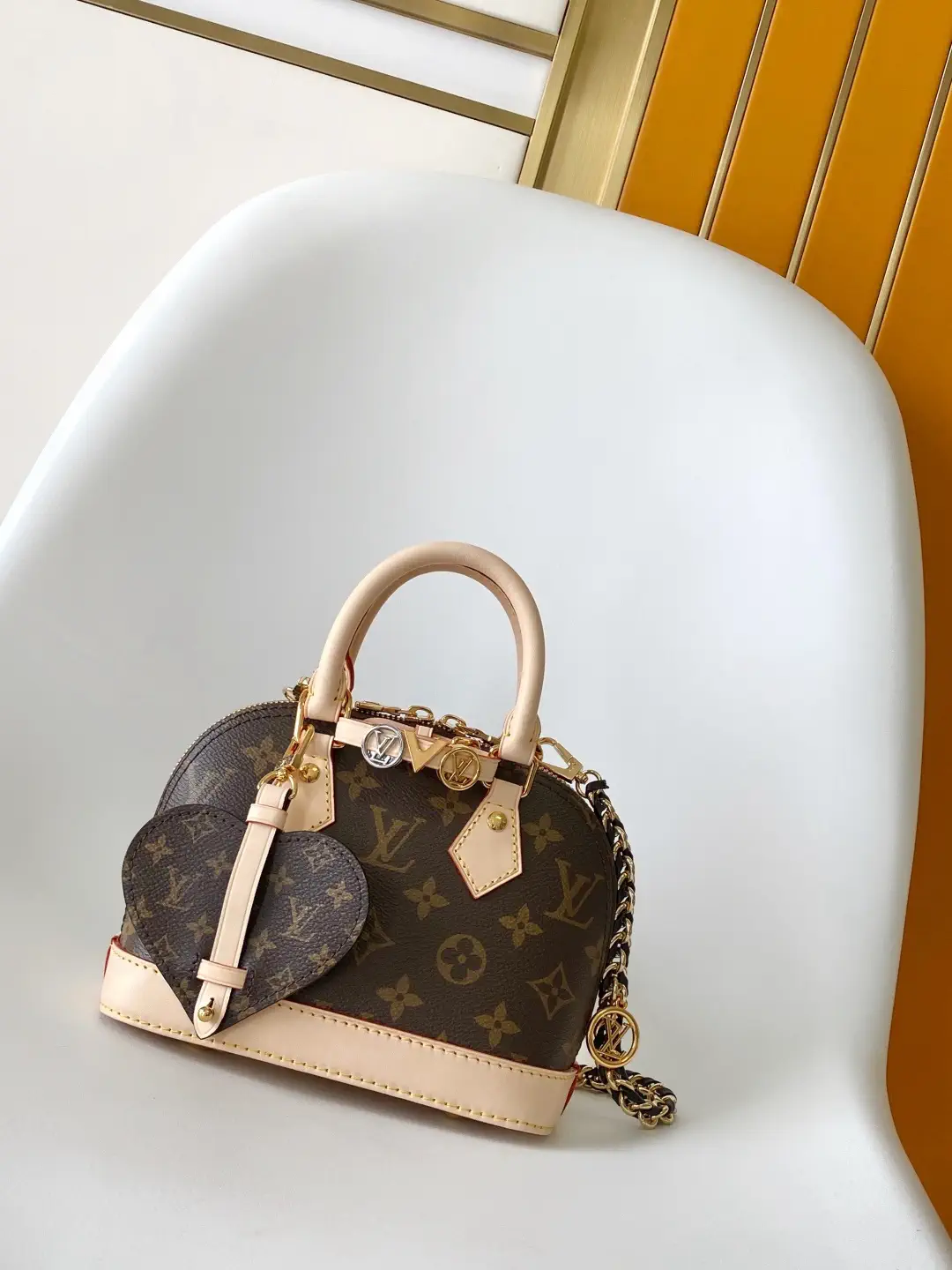Louis Vuitton Monogram Mini Alma Top Handle Bag image 1