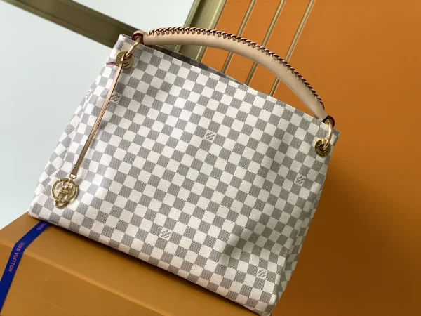 Louis Vuitton Artsy Damier Azur Canvas Hobo Bag image 1