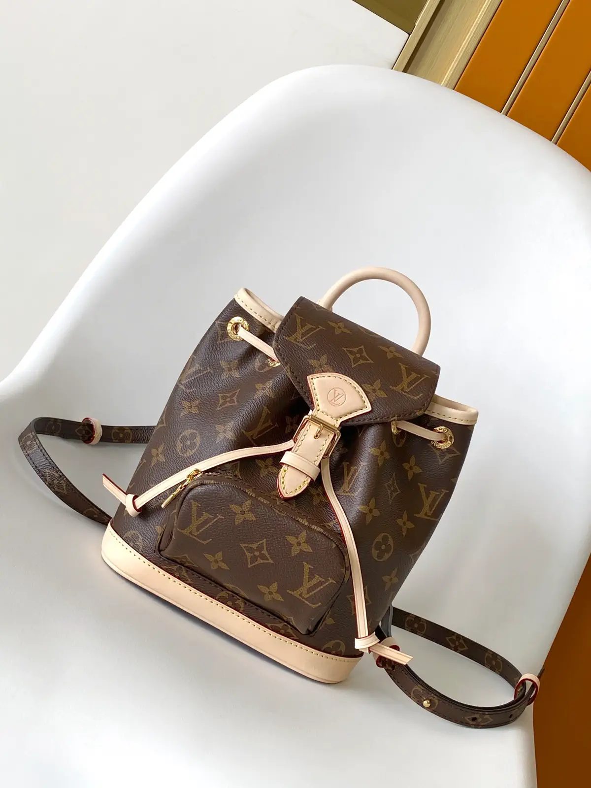 Louis Vuitton Montsouris Mini Monogram Backpack image 1