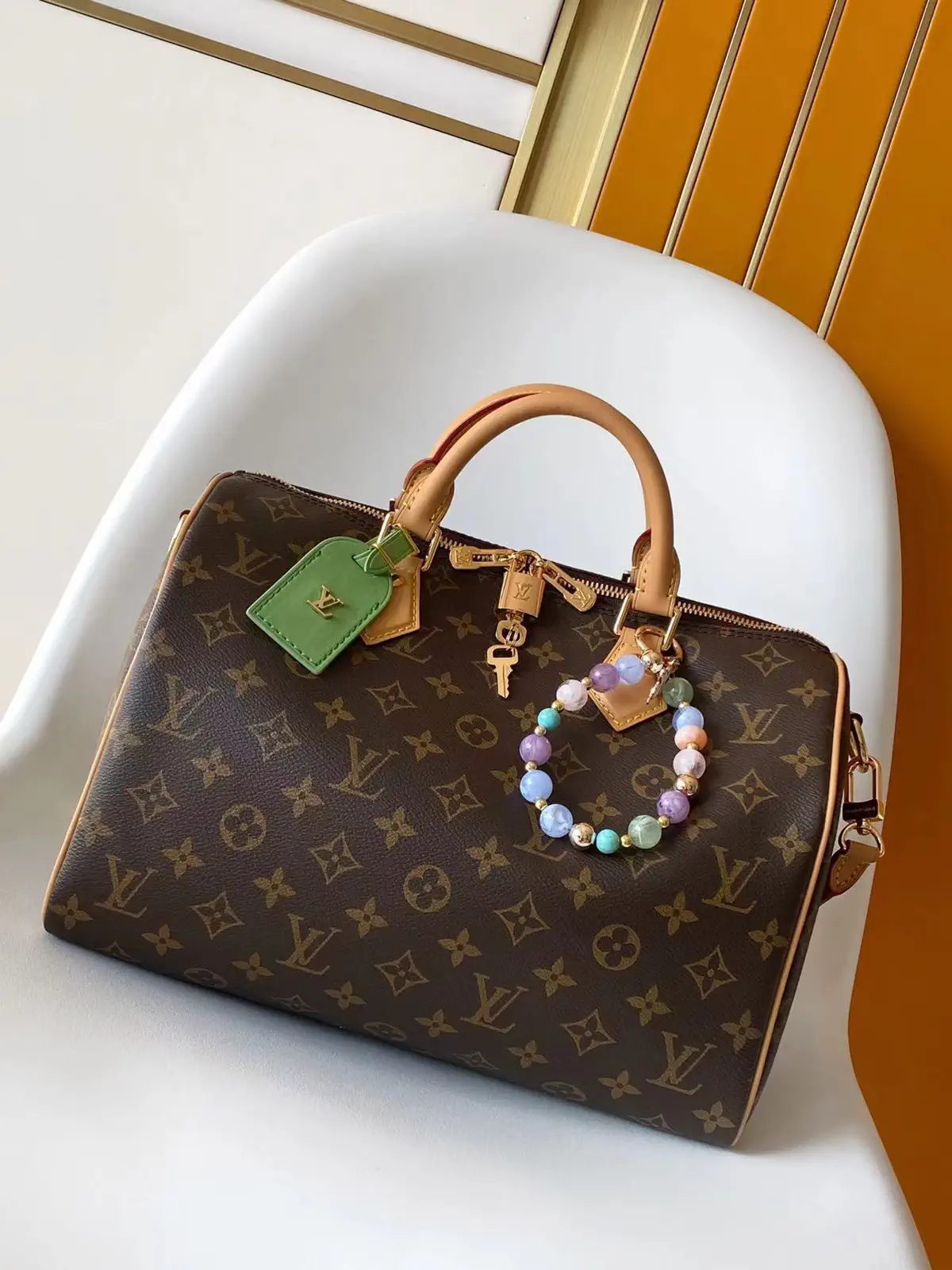 Louis Vuitton Speedy Soft 30 Boho Monogram Top Handle Bag image 1