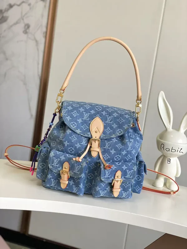 Louis Vuitton Denim Monogram Backpack image 1