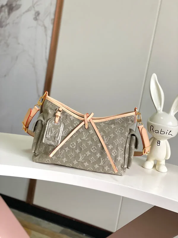 Louis Vuitton Carryall Cargo PM Monogram Denim Bag image 1