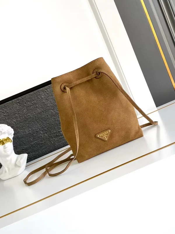 Prada Suede Mini Crossbody Bag image 1