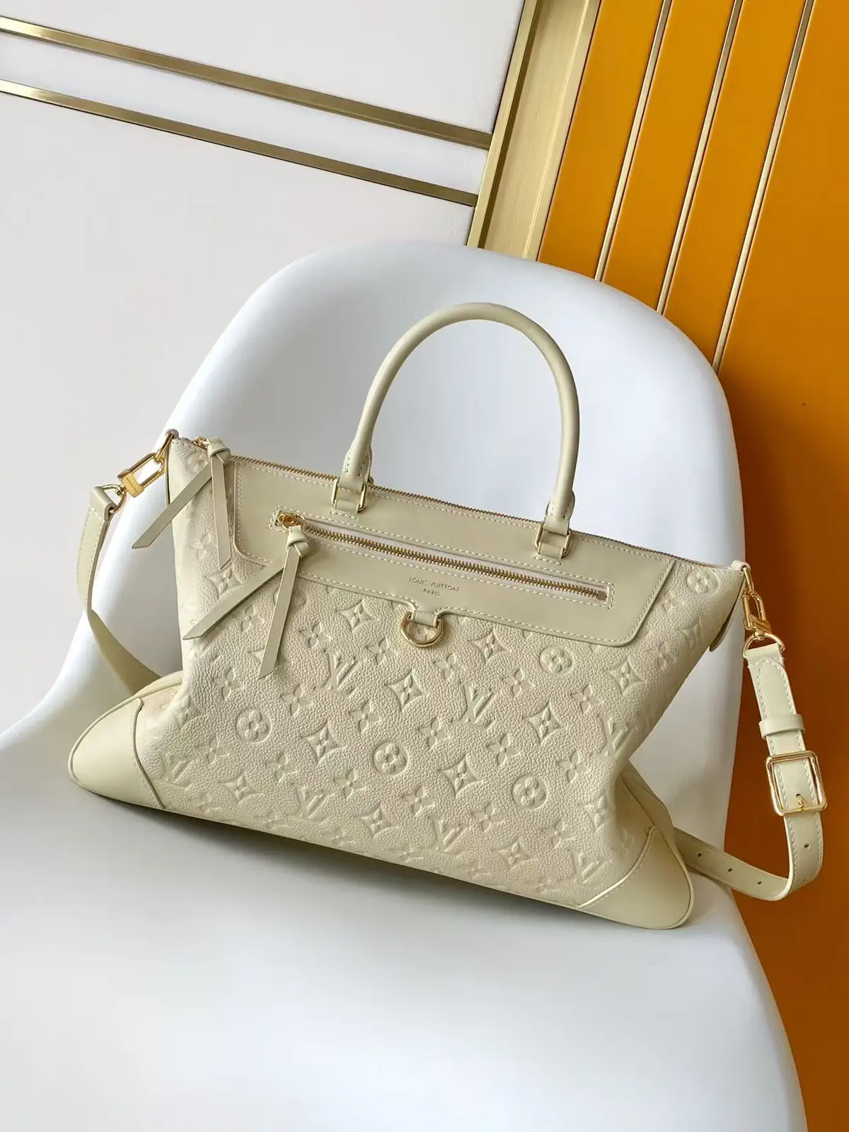 Louis Vuitton Monogram Embossed Tote Bag image 1