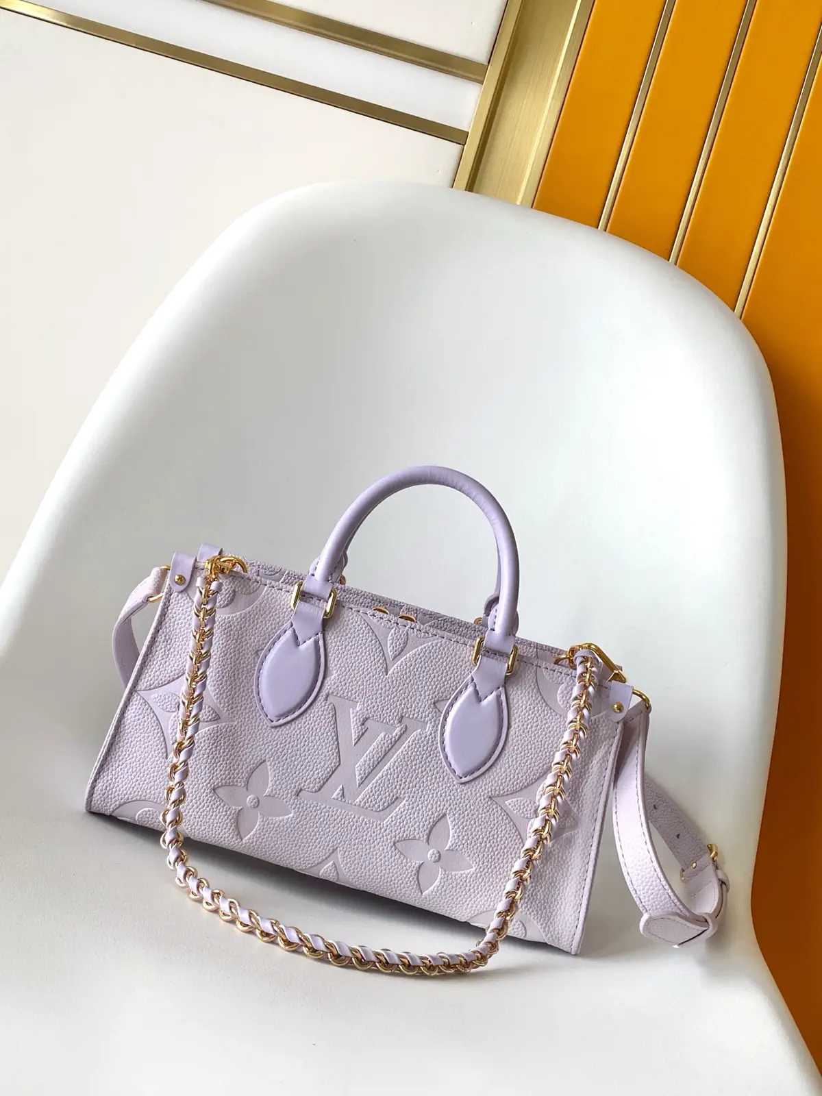 Louis Vuitton OnTheGo East West Monogram Empreinte Tote Bag image 1