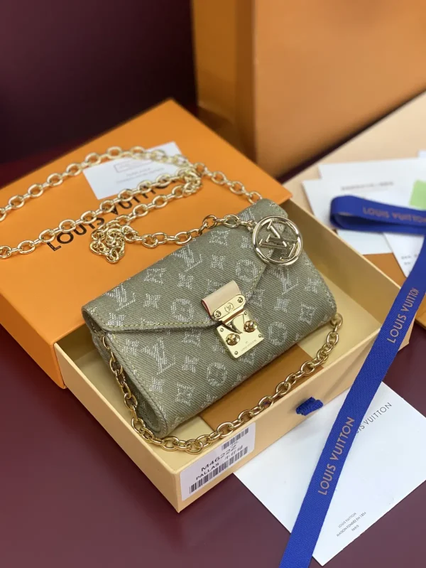 Louis Vuitton Monogram Denim Pouch Metis Belt Bag image 1