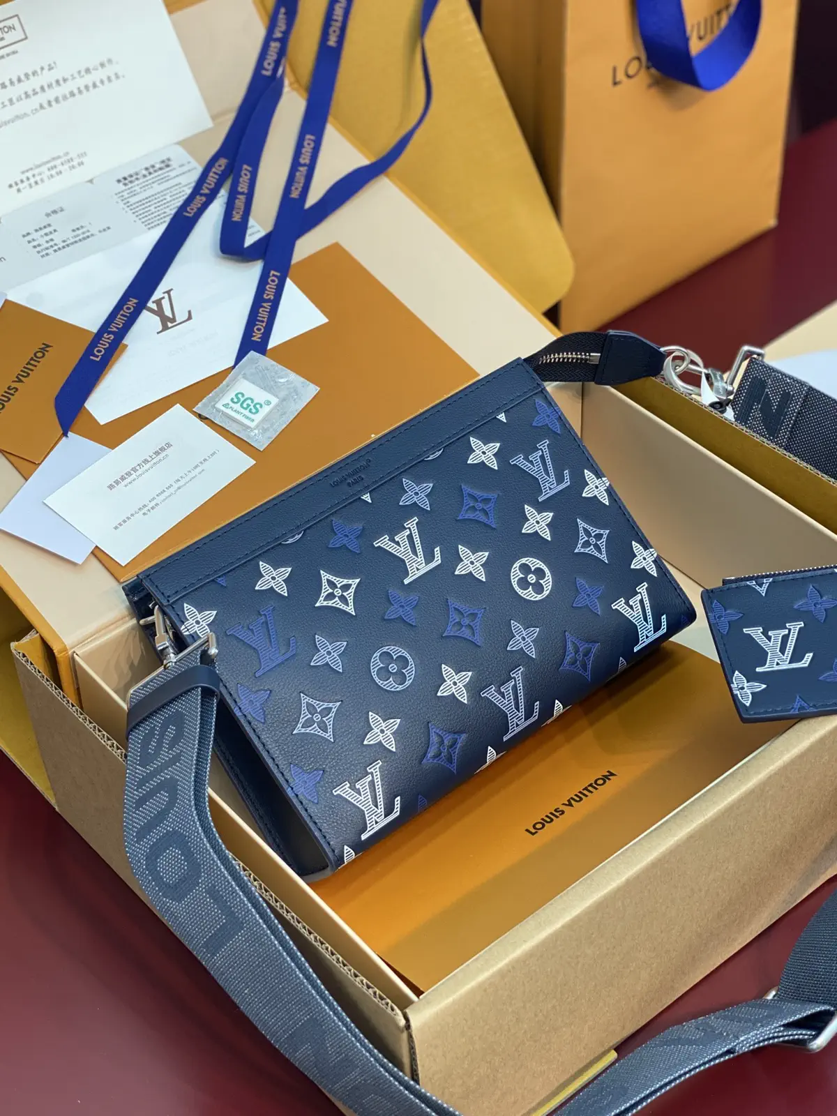Louis Vuitton Gaston Mini Bag with Monogram Pattern image 1