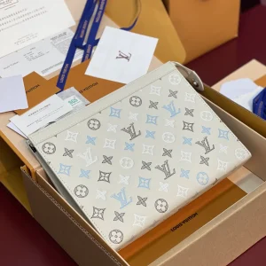 Louis Vuitton Monogram Canvas Pochette Voyage Clutch image 1