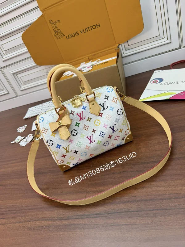 Louis Vuitton Multicolor Monogram Top Handle Bag image 1